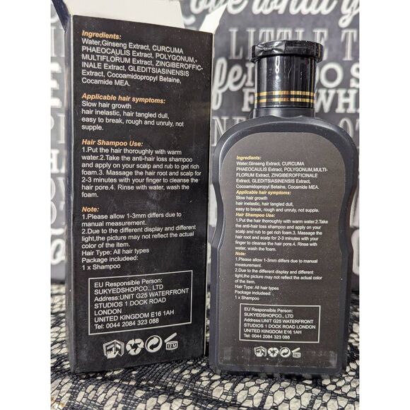 🌈5/25 Segminismart Anti-Hair Loss Shampoo SEALED - Picture 4 of 4